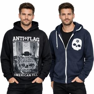 Bella‎ Canvas Skull hoodie M..L